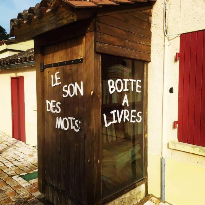 Entre Pierre Et Vigne - Charming Former Winery Farmhouse With Hot Tub & Swimming Pool Монестье Экстерьер фото