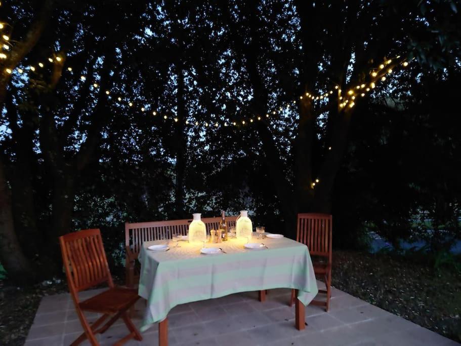 Entre Pierre Et Vigne - Charming Former Winery Farmhouse With Hot Tub & Swimming Pool Монестье Экстерьер фото